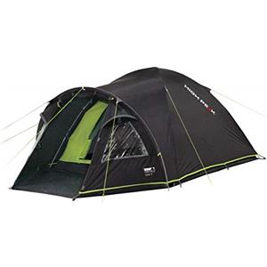 High Peak Talos 3 Tenda, Unisex - Adulto, Grigio Scuro/Verde, 330 x 190 x 130/110 cm