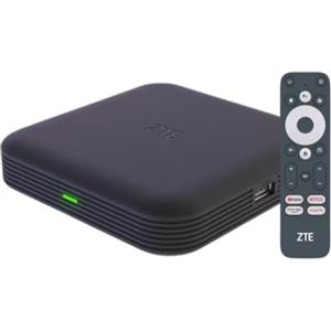 ZTE Custodia Android TV ZTE 4K Android TV 10 | WiFi | Bluetooth 5.0 | Controllo vocale Google Assistance | Compatibile con Chromecast | Compatibile con YouTube, Netflix, Prime Video