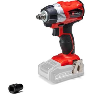 Einhell Professional Avvitatore a impulsi a batteria TP-CW 18 Li BL Solo | PXC | 18 V | 215 Nm | Brushless | Attacco quadrato esterno | Adattatore per punte | Luce LED | senza batteria