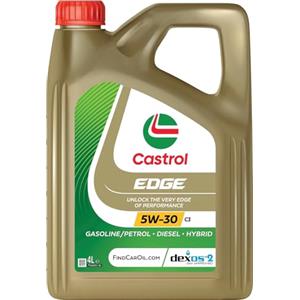Castrol 15530A Olio Castrol Edge 5w-30 C3 Titanium 4l Lubrificante auto