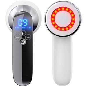 IGTOPS Massaggiatore Anticellulite,Professionale Radiofrequenza Calore Massaggiatore anti-cellulite Portatile Senza,3 modalità,10 livelli di intensità,Cellulite Fili per Pancia,Vita,Gambe,Regali per donne