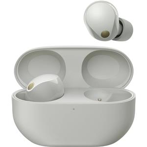 Sony Cuffia con microfono Sony WF-1000XM5 Cuffie Wireless Noise Cancelling - Durata della batteria fino a 24 ore Argento [WF1000XM5S.CE7]
