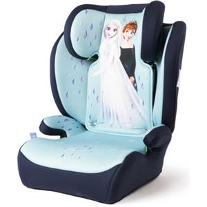 Tataway Disney Frozen i-Size, Seggiolino auto bambini 15-36 kg (3,5-12 anni), 100-150 cm, Gruppo 2/3, si installa con cintura a 3 punti, azzurro