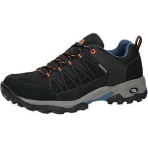Brütting Unisex Mount Pinos Low Scarpe da Trekking, Nero/Blu/Arancione, 43 EU
