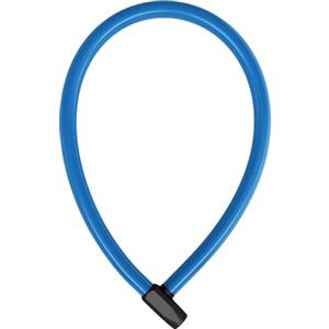 ABUS Lucchetto a cavo 4408K - Cavo in acciaio lungo 65 cm con rivestimento in plastica - Lucchetto per bicicletta con livello di sicurezza 2