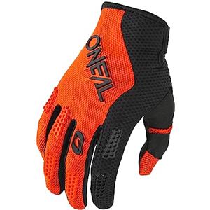 O'NEAL | Guanti Moto & Motocross | MX MTB FR Downhill | Vestibilità, Materiale Permeabile all'Aria | Guanto Element RACEWEAR V.24 | Adulti | Nero Arancione | Taglia L