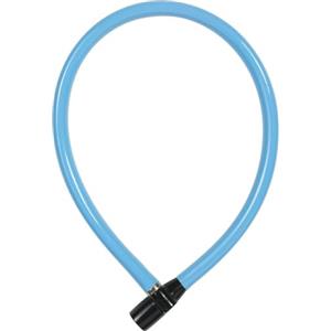 ABUS Serratura a cavo 3406K - Cavo in acciaio lungo 55 mm con rivestimento in plastica - Serratura per bicicletta con livello di sicurezza 1