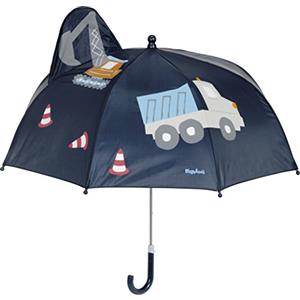 Playshoes Ombrello Per Bambini, Unisex - Bambini e ragazzi, Cantiere 3D, original