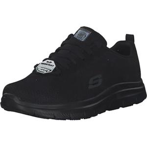 Skechers Flex Advantage - Bendon Sr, Scarpe da Ginnastica Uomo, Nero Schwarz Black Mesh Water Stain Repellent Treatment Blk, 42 EU