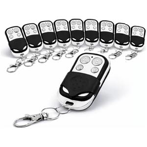 yefix Telecomando Universale 433,92 MHz 4 Canali | Duplicatore Codice Fisso per Cancello, Garage e Automazioni