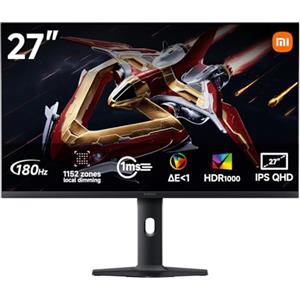XIAOMI G Pro 27Qi 2026 Gaming Monitor 2K Mini-LED 27", 180Hz, 1msGTG