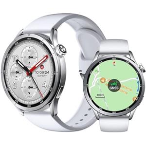 XIAOMI Watch S5 46 mm, Smartwatch Uomo/Donna, AMOLED 1,48", Argento