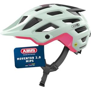ABUS MTB Moventor 2.0 MIPS - casco da bicicletta con protezione dagli impatti per l'uso off-road su mountain bike - casco all-mountain per uomo e donna