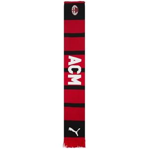 AC Milan A.C. Milan - Sciarpa ESS, Prodotto Ufficiale, con Logo AC Milan, Rosso e Nero