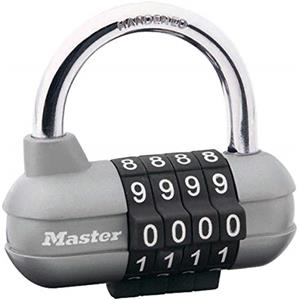 Master Lock 1520EURD Lucchetto con Combinazione, Argento