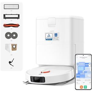XIAOMI H50 Pro Robot aspirapolvere con lavaggio, 15000Pa, braccio ext.