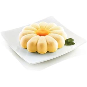 silikomart | Stampo in Silicone per Torta PRIMAVERA, Antiaderente, Confezione da 1 Stampo per Dolci, 3D Design, Ø 220 h 50 mm, Volume 1500 ml, Made in Italy