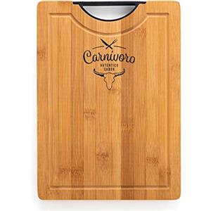 Quid Carnivoro Tagliere Bambù 35x25x2cm Bamboo 100% Igienico