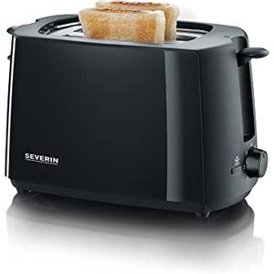 SEVERIN AT2287 - Tostapane automatico, con cassetto raccogli briciole e potenza 700 W, colore: Nero