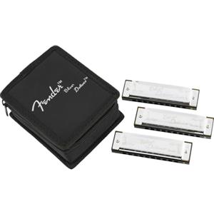Fender Blues Deluxe Set Armonica Diatonica 3 Pezzi Do Sol La
