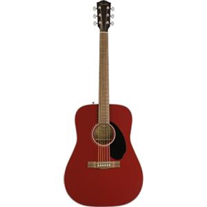 Fender Chitarra acustica Fender FSR CD-60 Dreadnought V3 in ciliegio con tastiera in noce, ideale per principianti.