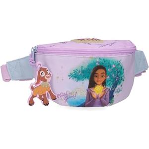 Disney Joumma Bags, Disney Wish Watch us Shine, borsa per la scuola, borsa per bambini, Colore: rosa., taglia unica, Marsupio