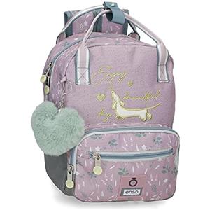 Enso Zaino Prescolare Beautiful day Adattabile a Trolley Viola 23x28x10 cm Poliestere 6,44L