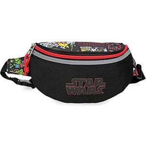 Star Wars Marsupio grande Star Wars Galactic Team nero 34x13x7 cm in poliestere