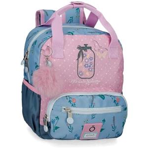 Enso We Love Flowers Zaino regolabile rosa 23 x 28 x 10 cm poliestere 6,44 l, Rosa, Zaino adattabile