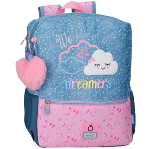 Enso Dreamer Zaino da passeggio blu 25 x 32 x 12 cm Poliestere by Joumma Bags, blu, Zaino da passeggiata