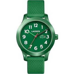 Lacoste Orologio Analogico al Quarzo da Bambini Collezione LACOSTE.12.12 KIDS con Cinturino in Silicone Verde - 2030001