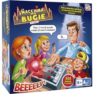 PLAY FUN BY IMC TOYS Macchina delle Bugie (in Italiano), Gioco Bugie e Verità, Gioco da Tavolo per Bambini e Adulti da 8 Anni in Su