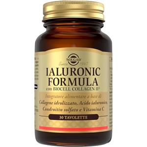 Solgar Ialuronic Formula 30 Tavolette Collagene e Acido Ialuronico