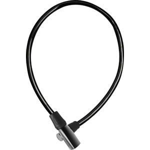 ABUS Lucchetto a cavo 4408K - Cavo in acciaio lungo 65 cm con rivestimento in plastica - Lucchetto per bicicletta con livello di sicurezza 2