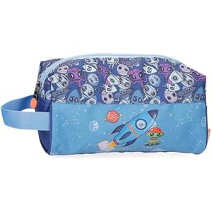 Enso New Friends Beauty case blu 23 x 12 x 10 cm Poliestere