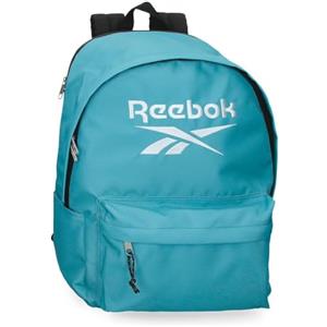 Reebok Boston Zaino per Laptop Doppio Scomparto 15.6" Inches Blu Turchese 31x44x15 cm Poliestere 20.46L di Joumma Bags
