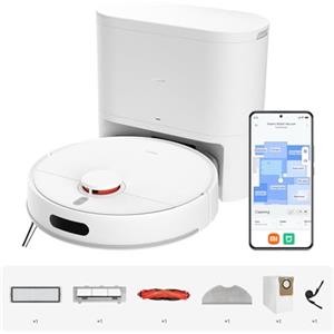 XIAOMI H40 Robot aspirapolvere con stazione auto-svuotamento, 10000 Pa