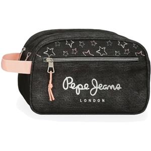 Pepe Jeans Nastro adesivo adattabile nero 26 x 16 x 10 cm Poliestere by Joumma Bags