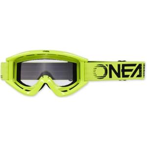 O'NEAL Occhiali da motocross Occhiali da ciclismo Uomo Donna B-Zero Goggle I MX MTB DH FR I Occhiali da moto Protezione UV 100% I Lenti resistenti agli urti e ai graffi I Taglia unica (Giallo)