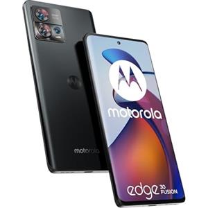 Motorola moto edge 30 Fusion (fotocamera 50MP, 5G, Display 6.5 144Hz OLED FHD+, Qualcomm Snapdragon 888+, batteria 4400 mAh, 8/128GB, Dual SIM, Android 12, Cover Inclusa), Quartz Black