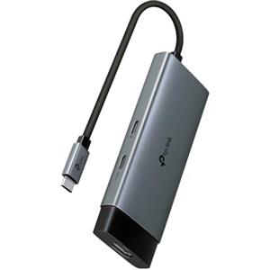 TP-Link UH5020C Hub USB-C 5 in 1-2 porte USB 3.0, 2 porte USB-C, design compatto e leggero, ad alta velocità di trasferimento dati, Plug & Play per PC, Mac e dispositivi USB-C