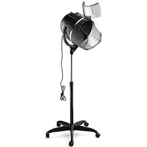 COSTWAY Casco Asciugacapelli Professionale, Casco per Asciugatura per Salone Parrucchiere, Stand Asciugacapelli su Supporto, 1050W