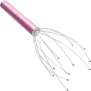 TIDTALEO Massaggiatore Elettrico per Chioma in Metallo Strumento per Massaggio al Cuoio Capelluto Stimola i Follicoli Capillari per Uomo e Donna