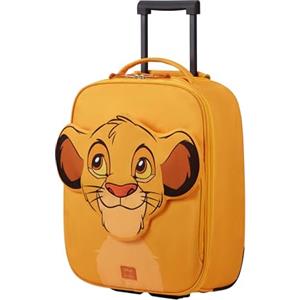 Samsonite Sammies Disney Simba - Trolley Cabina Bambini 2 Ruote 45x36x19 cm, Valigia Cabina Compatibile EasyJet, Valigia Underseat per Bambini, 30L