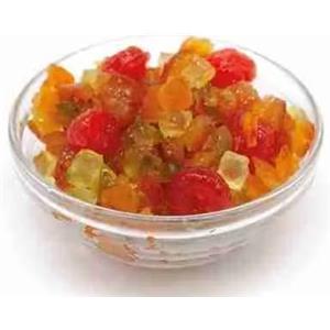 Di Sano 600g Arancia & Cedro Canditi a Cubetti 10x10mm. Frutta Italiana Naturale. No Coloranti, No Additivi, No Solfiti, No Conservanti. In vaschetta. Per Colombe e Dolci pasquali