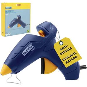 Rapid EG212 Pistola per Colla a Caldo per Lavoretti, Fai da Te e Riparazioni Domestiche, Stick di Colla da 12mm, Design Ergonomico con Grilletto Morbido e Supporto Regolabile (5001706)