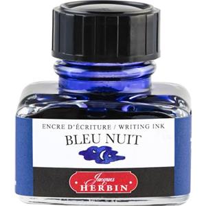 Jacques Herbin Herbin 13019T Inchiostro, Blu Notte, 5.5 x 5 x 5 cm