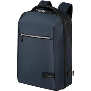 Samsonite Litepoint - Zaino PC 15.6" (43 cm) - Zaino Business & Scuola con Funzioni Smart, Ergonomico, Organizzazione Interna Pratica - 18L - Blu (Blue)