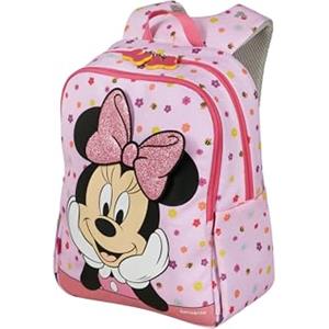 Samsonite Daydream Disney - Zaino Bambini Minnie Mouse, 36 cm, 15 L - Ergonomico con Spallacci Imbottiti e Pannello Posteriore - Dettagli Riflettenti - 2 Portabottiglie - Minnie Flower Power