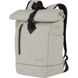 travelite Zaino Bagaglio a Mano con Chiusura Roll-Top BASICS, 48 cm, 19 Litri, Impermeabile